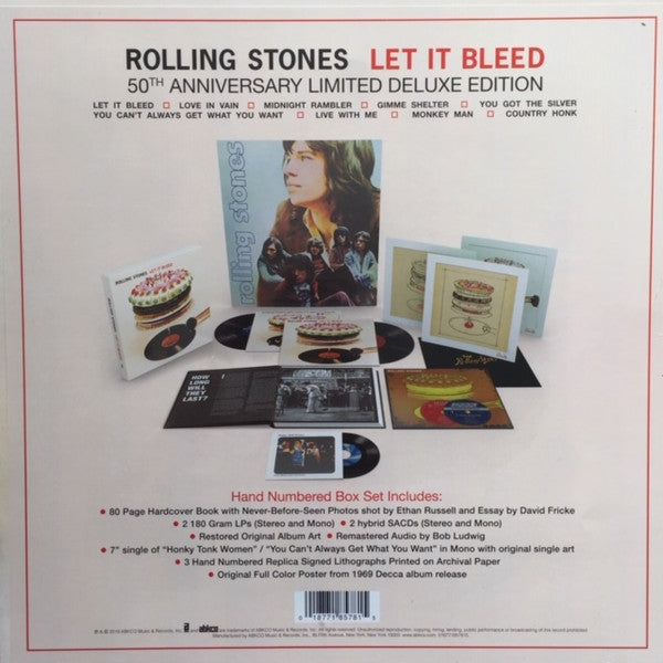 LPX3+CDX2 Rolling Stones* – Let It Bleed