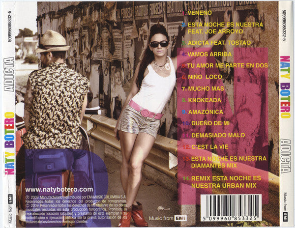 CD Naty Botero – Adicta