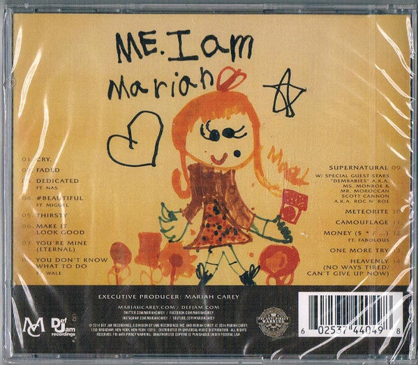 CD Mariah Carey ‎– Me. I Am Mariah