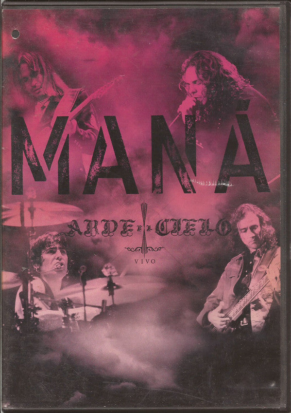 DVD Maná ‎– Arde El Cielo - Vivo