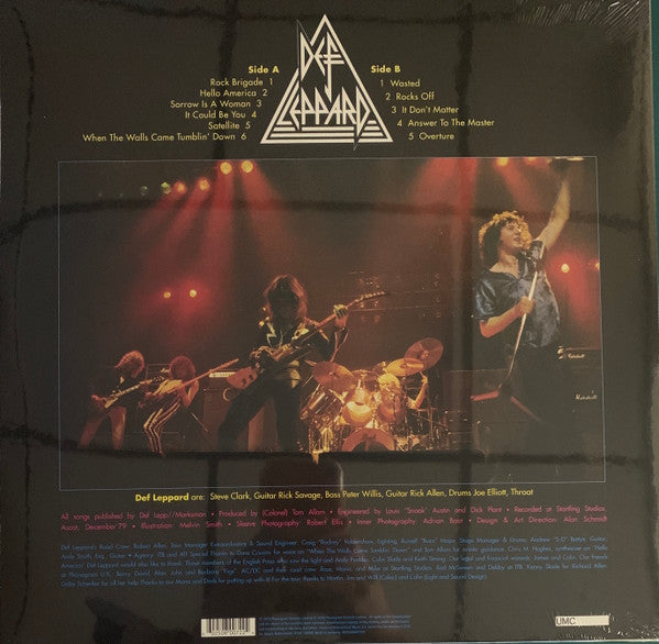 LP Def Leppard ‎– On Through The Night