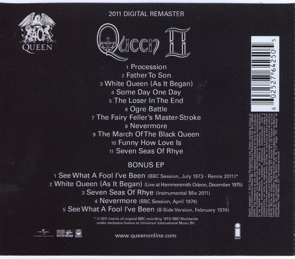 CDX2 Queen ‎– Queen II