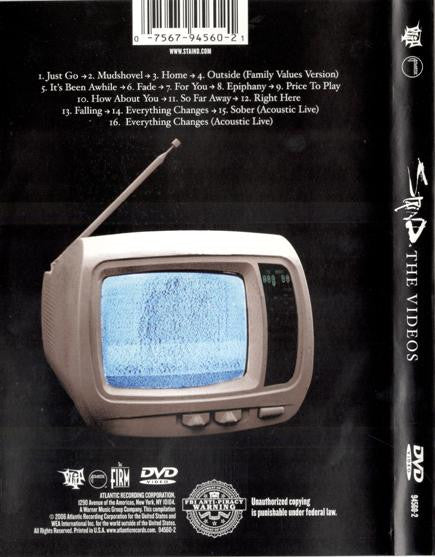 DVD Staind - The Videos