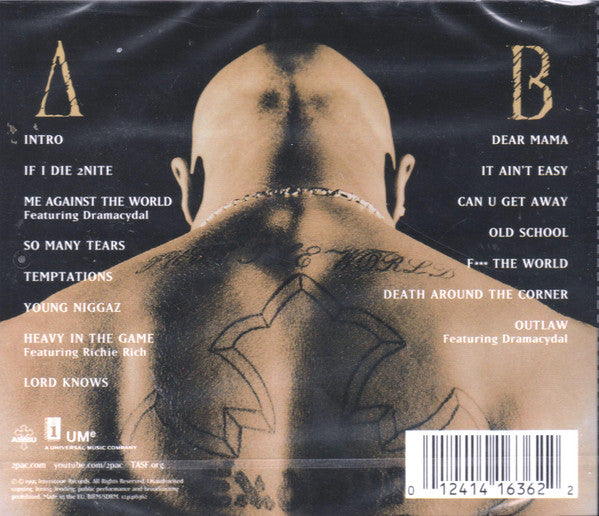 CD 2Pac – Me Against The World
