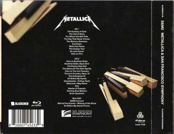 CD + Blu Ray - Metallica And San Francisco Symphony – S&M2
