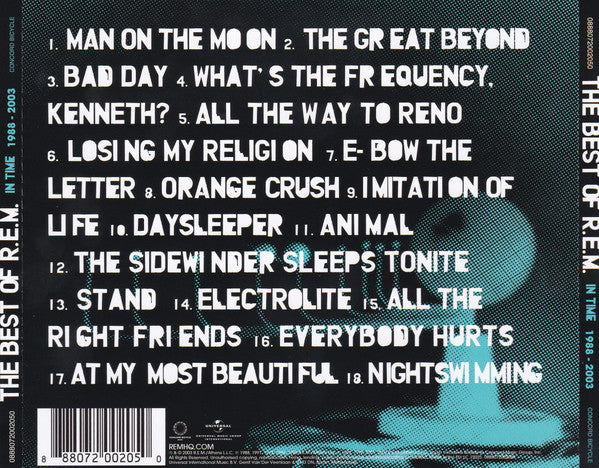 CD R.E.M. – In Time (The Best Of R.E.M. 1988-2003)