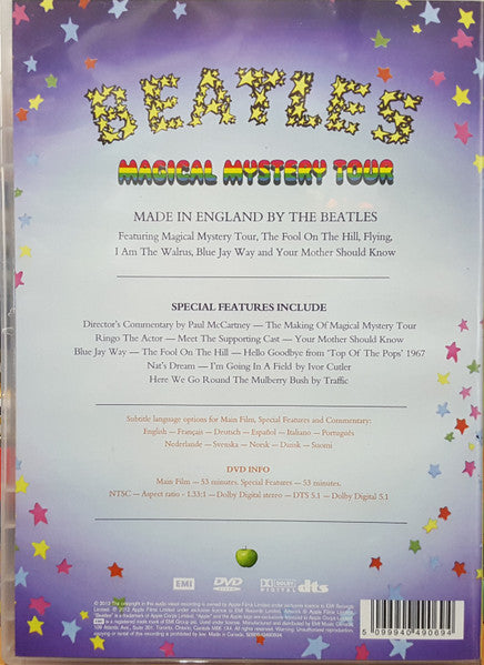 DVD The Beatles ‎– Magical Mystery Tour