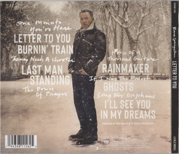 CD Bruce Springsteen ‎– Letter To You