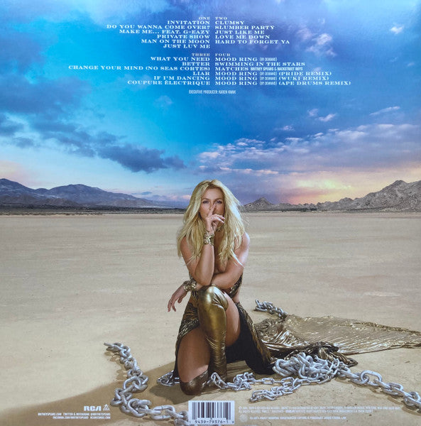 LP X2 Britney Spears – Glory