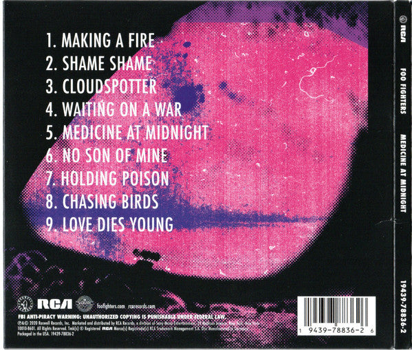 CD Foo Fighters - Medicine At Midnight