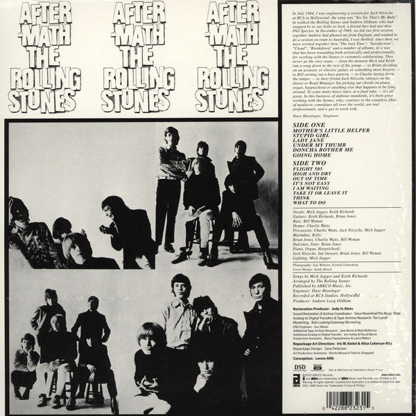 LP The Rolling Stones ‎– Aftermath UK