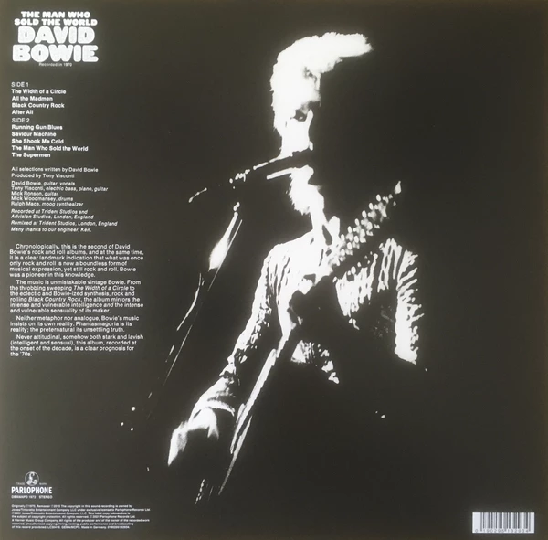 LP David Bowie - The Man Who Sold The World