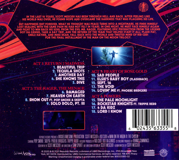 CD  Kid Cudi – Man On The Moon III: The Chosen