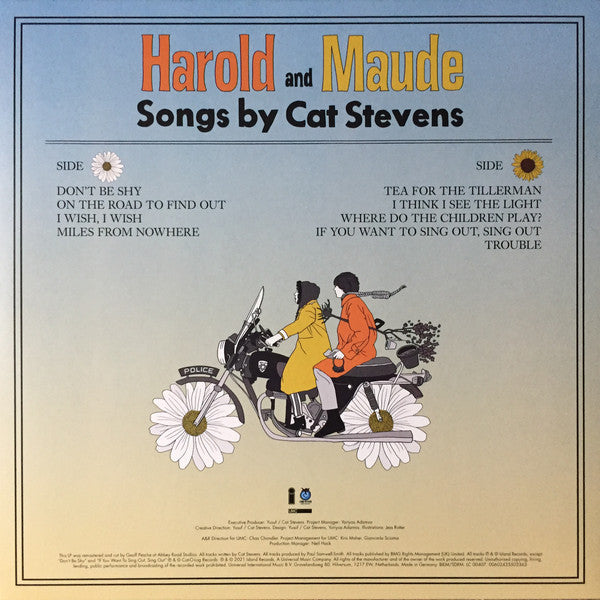 LP Cat Stevens - The Songs From The Original Movie Harold And Maude