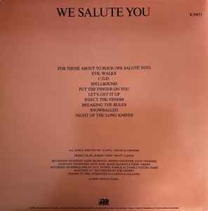 LP AC/DC ‎– For Those About To Rock We Salute You