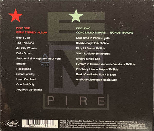 CD X2 Queensrÿche – Empire