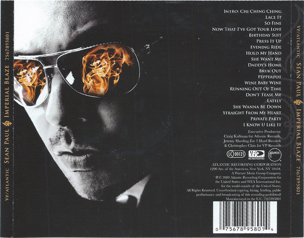 CD Sean Paul – Imperial Blaze