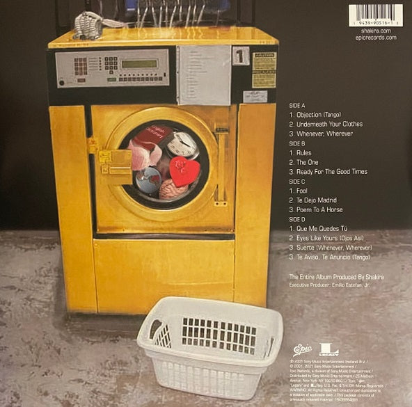 LP X2 Shakira – Laundry Service