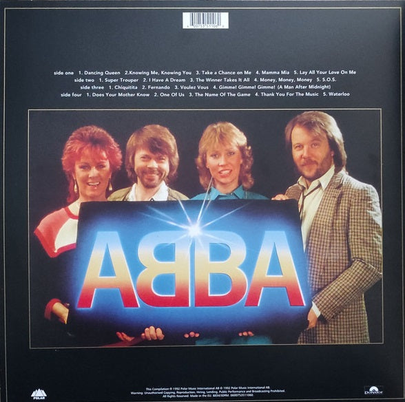 LP X2 ABBA ‎– Gold (Greatest Hits)