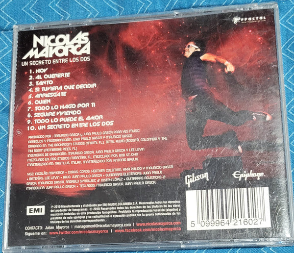 CD Nicolás Mayorca - Un Secreto Entre Los Dos