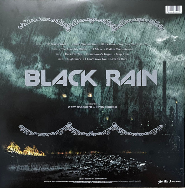 LP X2 Ozzy Osbourne – Black Rain