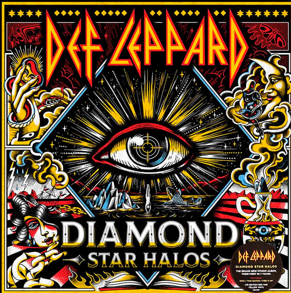 LP Def Leppard – Diamond Star Halos