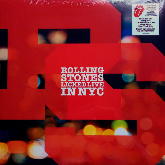 LP X3 Rolling Stones* – Licked Live In NYC