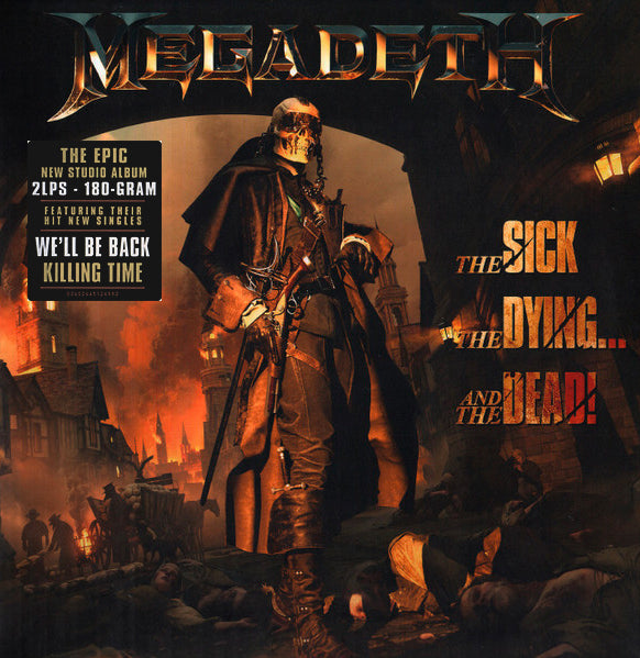 LP X2 Megadeth – The Sick, The Dying... And The Dead!
