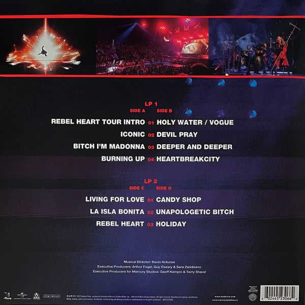 LP X2  Madonna – Rebel Heart Tour