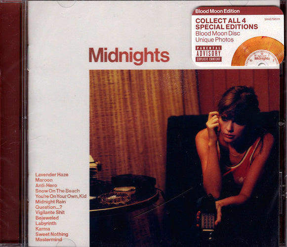 CD  Taylor Swift -  [Blood Moon Edition]