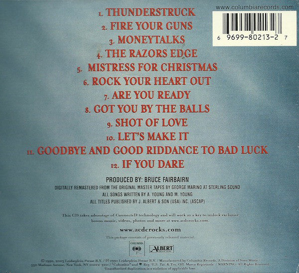 CD AC/DC - The Razors Edge