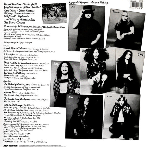 LP Lynyrd Skynyrd ‎– Second Helping