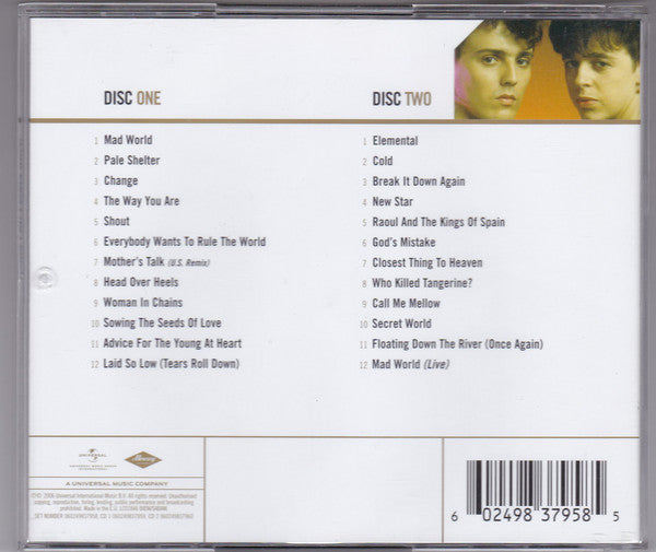 CDX2 Tears For Fears ‎– Gold