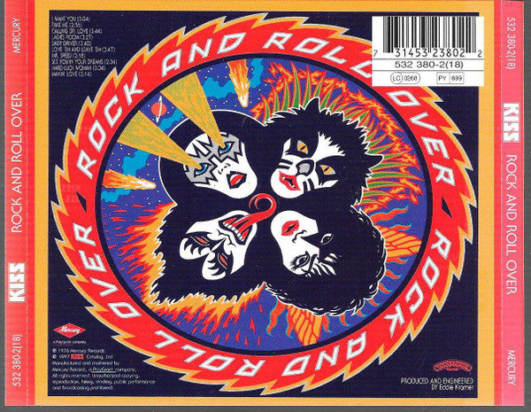 CD Kiss – Rock And Roll Over