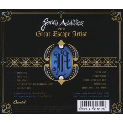 CD Jane's Addiction ‎– The Great Escape Artist