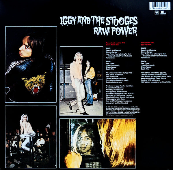 LP X2  Iggy And The Stooges – Raw Power