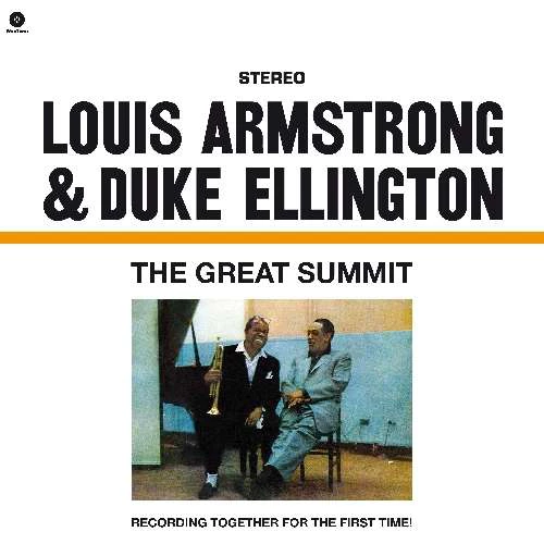 LP  Louis Armstrong AND Duke Ellington – The Great Summit