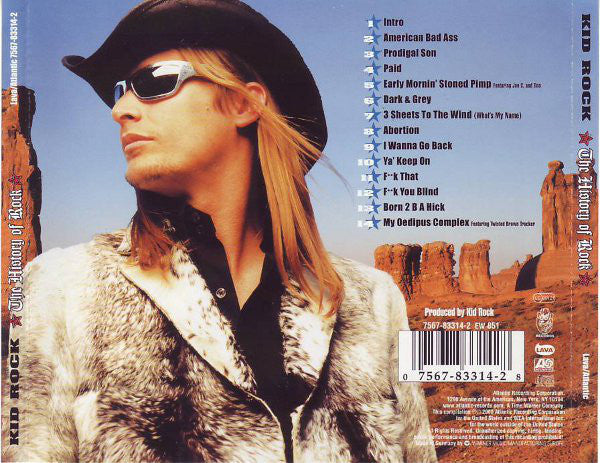 CD Kid Rock ‎– The History Of Rock