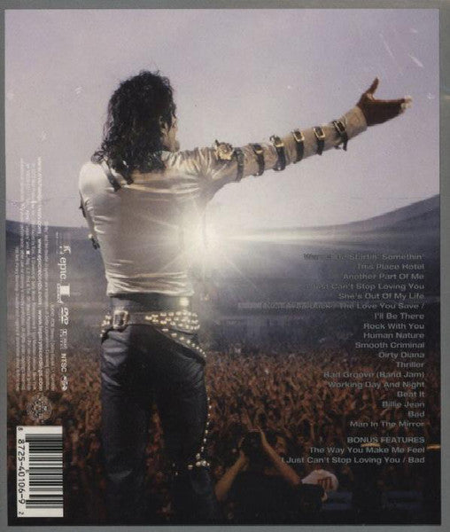 DVD Michael Jackson – Live At Wembley July 16, 1988