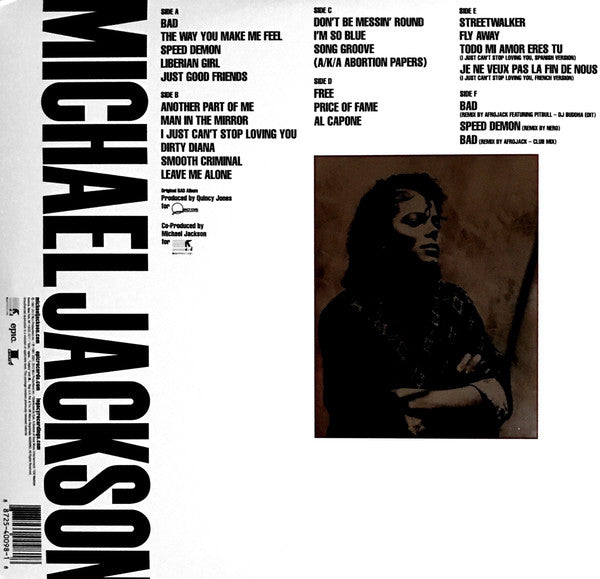 LP X3 Michael Jackson ‎– Bad 25