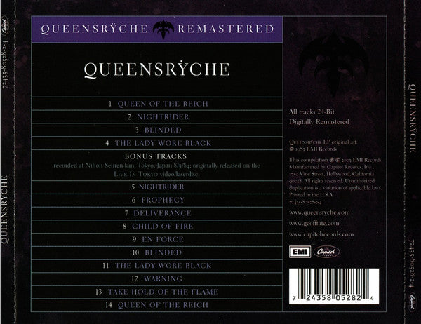 CD Queensrÿche – Queensrÿche