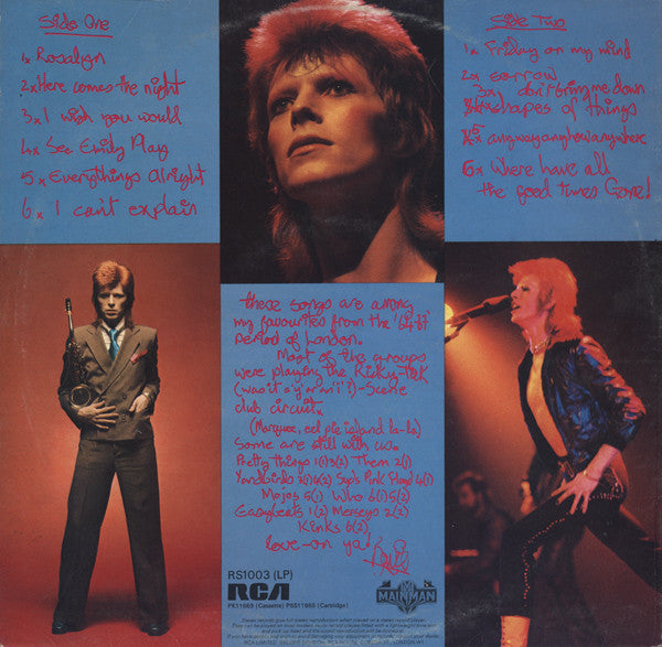 LP David Bowie - Pinups