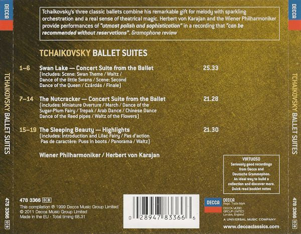 CD Tchaikovsky  Wiener Philharmoniker, Herbert von Karajan