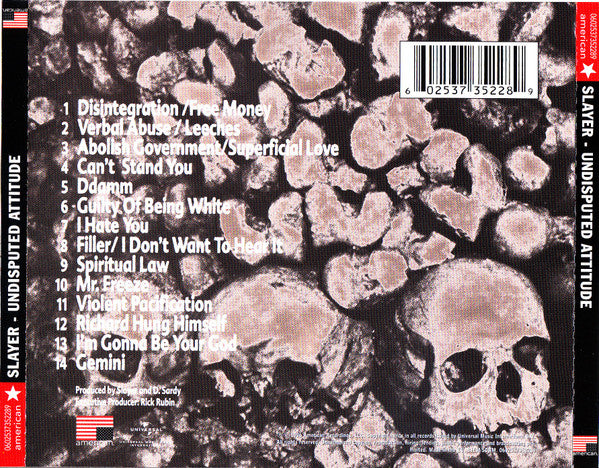 CD Slayer ‎– Undisputed Attitude