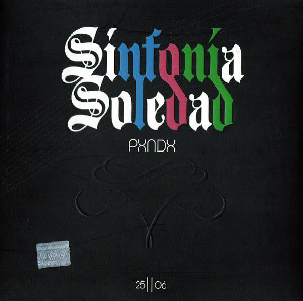 CD+DVD Pxndx ‎– Sinfonía Soledad