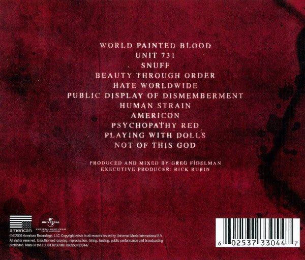 CD Slayer ‎– World Painted Blood