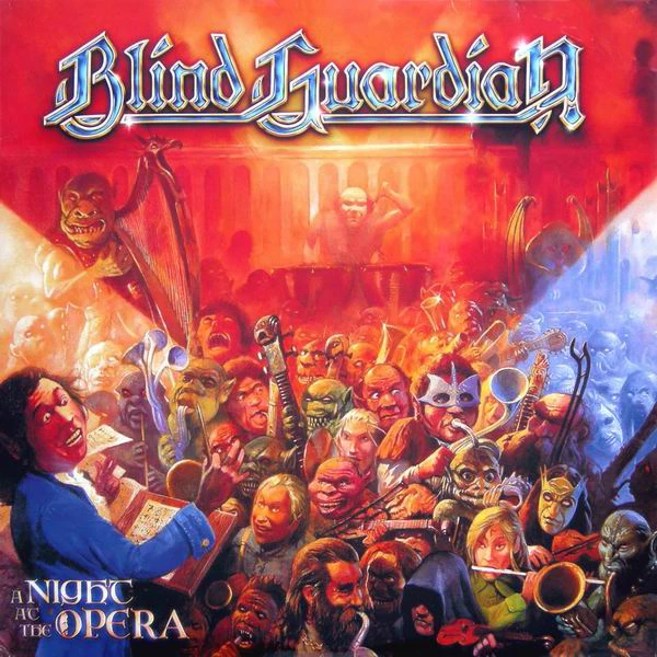 LP X 2 Blind Guardian - A Night At The Opera