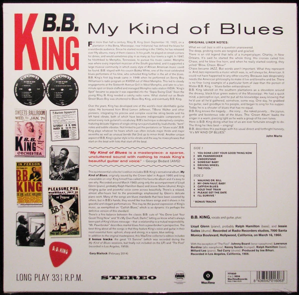 LP B. B. King – My Kind Of Blues