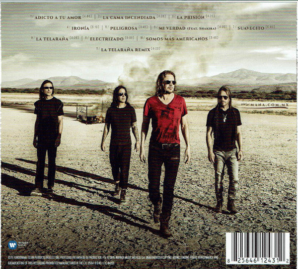 CD Maná ‎– Cama Incendiada