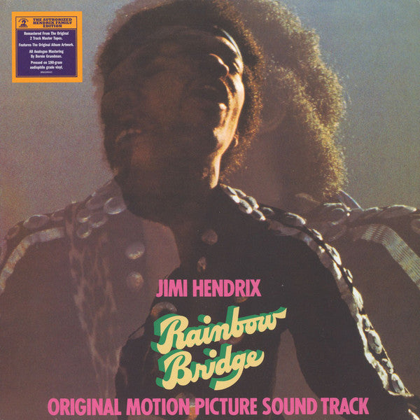 LP Jimi Hendrix ‎– Rainbow Bridge - Original Motion Picture Sound Track